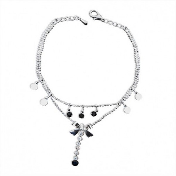 Fashionable Twin Chain Anklet
